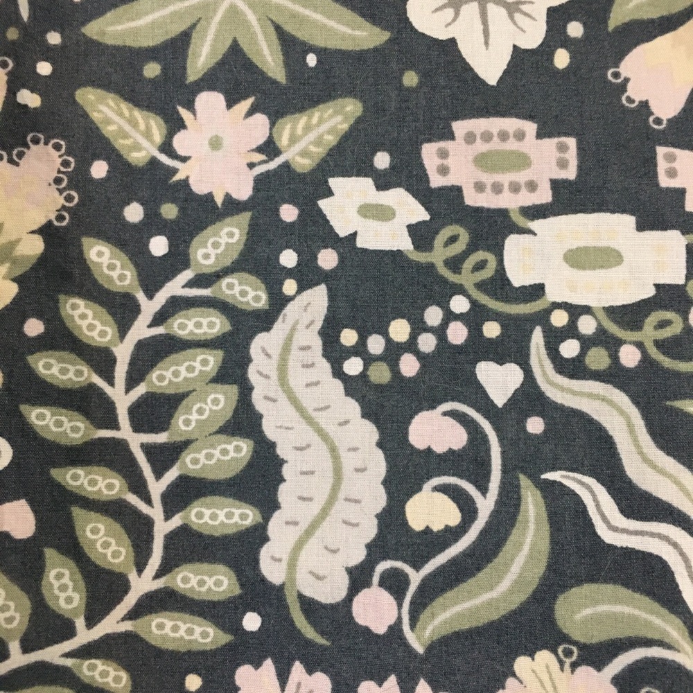 Brooks Brothers 100% Cotton Button Down Blouse Floral Paisley 0 Green Pink - Picture 8 of 10